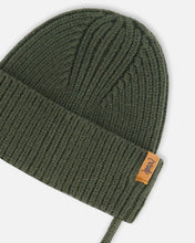 Load image into Gallery viewer, deux par deux Baby Mid Season Knit Hat w/Strings