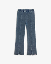 Load image into Gallery viewer, Appaman Girls Flare Slit Legging - Dusk Blue