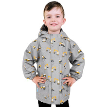 Load image into Gallery viewer, Jan & Jul Kids Fleece Lined Cozy-Dry Rain Jacket