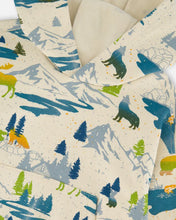 Load image into Gallery viewer, deux par deux Boys Printed Hooded Fleece Sweatshirt Beige