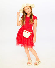 Load image into Gallery viewer, deux par deux Girls Flower Straw Hat