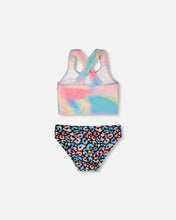 Load image into Gallery viewer, deux par deux Girls Two-Piece Swimsuit - Multicoloured