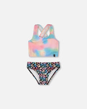 Load image into Gallery viewer, deux par deux Girls Two-Piece Swimsuit - Multicoloured