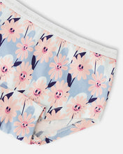 Load image into Gallery viewer, deux par deux Girls Printed Organic Cotton Boyshort Underwear - 3 PK