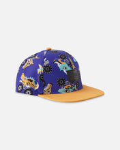 Load image into Gallery viewer, deux par deux Boys Printed Cap - Blue Truck