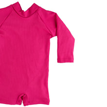 Load image into Gallery viewer, Current Tyed "Brights" Hot Pink Sunsuit