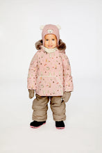 Load image into Gallery viewer, deux par deux Baby Two Piece Snowsuit - Pink Animal Print