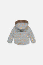Load image into Gallery viewer, deux par deux Baby Two Piece Snowsuit - Blue Animal Print