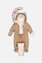 Load image into Gallery viewer, deux par deux Baby One Piece Snowsuit For Car Seats - Taupe