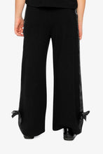 Load image into Gallery viewer, deux par deux Girls Milano Flare Legs Pants - Black