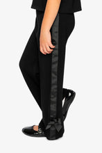 Load image into Gallery viewer, deux par deux Girls Milano Flare Legs Pants - Black