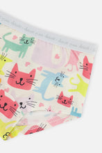 Load image into Gallery viewer, deux par deux Girls Printed Organic Cotton Boyshort Panties - 3 PK