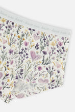 Load image into Gallery viewer, deux par deux Girls Printed Organic Cotton Boyshort Panties - 3 PK