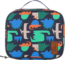 Load image into Gallery viewer, deux par deux Snack Box - Printed Geometric Dinos
