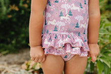Load image into Gallery viewer, Current Tyed The "Kinsley" Girls 2 Piece Twirl Rashguard Set