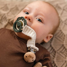 Load image into Gallery viewer, BIBS Knitted Pacifier Clip