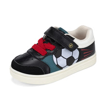 Load image into Gallery viewer, Stride Rite Lighted Goal Sneaker - Black Multi