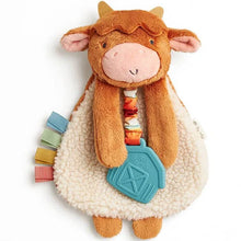 Load image into Gallery viewer, Itzy Ritzy Lovey Plush & Silicone Teether Toy