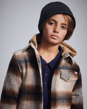 Load image into Gallery viewer, Appaman Boys Lumber Plaid Flannel Hoodie