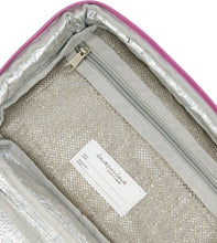 Load image into Gallery viewer, deux par deux Printed Lunch Box - Navy Blue Cats