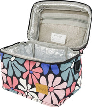 Load image into Gallery viewer, deux par deux Printed Lunch Box - Retro Flowers