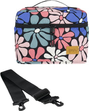 Load image into Gallery viewer, deux par deux Printed Lunch Box - Retro Flowers