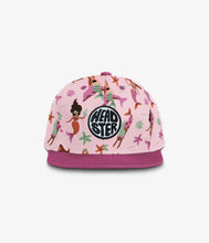 Load image into Gallery viewer, Headster Kids Mermaid Dreamland Snapback - Rosy cheeks