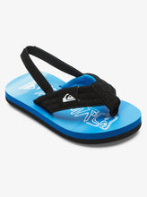 Load image into Gallery viewer, Quiksilver Boys Molokai Layback Toddler Sandal - Blue