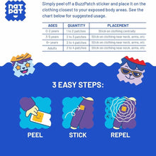 Load image into Gallery viewer, NATPAT Mosquito Repellent Stickers MultiColour