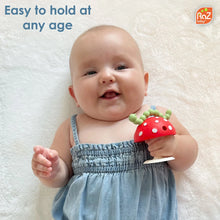 Load image into Gallery viewer, Razberry - Chompy Mushroom Grip Silicone Teether
