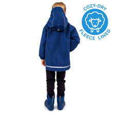 Load image into Gallery viewer, Jan & Jul Kids Fleece Lined Cozy-Dry Rain Jacket