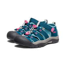 Load image into Gallery viewer, Keen Girls Kids Newport H2 Sandals - Legion Blue/Hot Pink