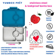 Load image into Gallery viewer, Yumbox Prêt Leakproof Stainless Steel Bento