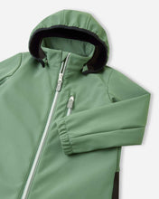 Load image into Gallery viewer, Reima Nurmes Softshell Outdoor Overall - Green Clay
