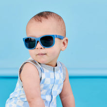 Load image into Gallery viewer, Babiators Eco-Line Navigator Sunglasses - Pacific Blue/Smoke Lenses