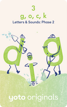 Load image into Gallery viewer, Yoto Player Card - Phonics: Letters & Sounds: Phase 2