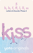 Load image into Gallery viewer, Yoto Player Card - Phonics: Letters & Sounds: Phase 2