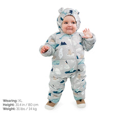 Load image into Gallery viewer, Jan & Jul Baby Toasty Dry Puffy Bunting Suit