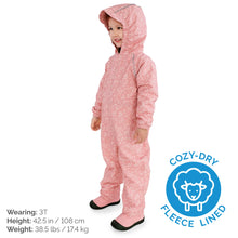 Load image into Gallery viewer, Jan & Jul Kids Fleece Lined Cozy-Dry Play Suit