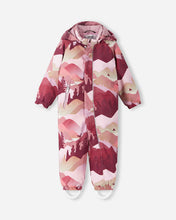 Load image into Gallery viewer, Reima Puhuri Baby/Toddler ReimaTec Waterproof Snowsuit - Grey Pink