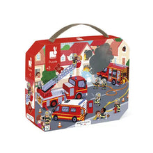 Load image into Gallery viewer, Janod Firemen Puzzle - 24 PCS