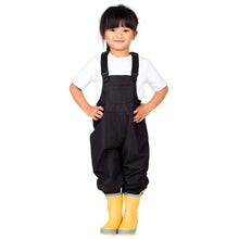 Load image into Gallery viewer, Jan & Jul Kids Fleece Lined Cozy-Dry Rain Bib Pants
