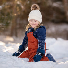Load image into Gallery viewer, Jan & Jul Kids Fleece Lined Cozy-Dry Rain Bib Pants