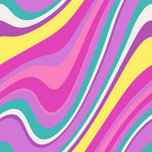 Load image into Gallery viewer, Honeysuckle Swim Rashguard Shirt - Swirl Power