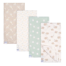 Load image into Gallery viewer, Gerber Flannel Receiving Blankets - 4PK
