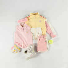 Load image into Gallery viewer, Souris Mini Girls Sporty Cotton Shorts - Pink