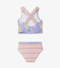 Load image into Gallery viewer, Hatley Girls Lavender Sunshine Two-Piece Swimsuit