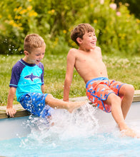 Load image into Gallery viewer, Hatley Boys Sting Rays Swim Trunks