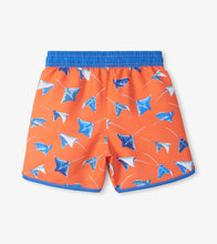 Load image into Gallery viewer, Hatley Boys Sting Rays Swim Trunks