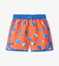 Load image into Gallery viewer, Hatley Boys Sting Rays Swim Trunks